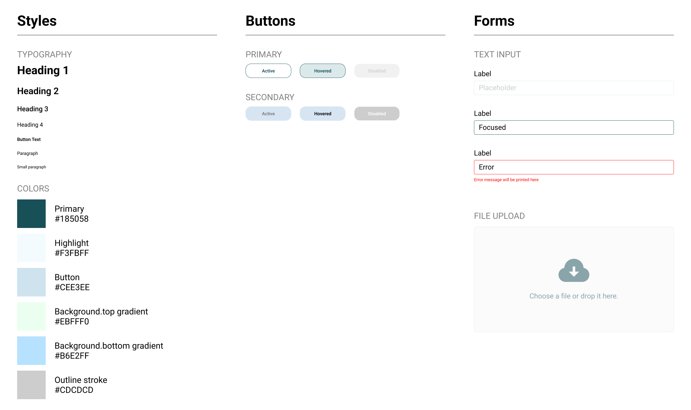 ToothDoc design system
